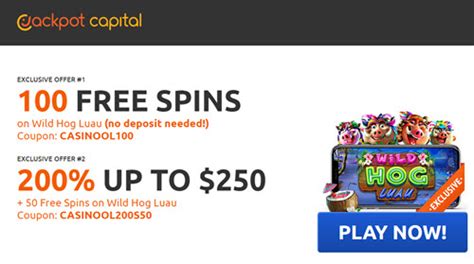jackpot capital casino 100 free chip 2023|Best Jackpot Capital Bonus Codes & Promotions.